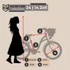Goetze Mood 24 Zoll Mädchenfahrrad, 6-Gang, V-Bremse, LED, Produktbild-Vorschau 5