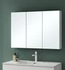 A bathroom vanity with a medicine cabinet and sink. Produktbild-Vorschau