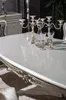 Luxus Esszimmer Set Tisch + 6x Lehnstühle Stuhl Essgruppe Produktbild-Vorschau 1