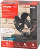 The image shows the retail packaging of a Strend Pro stove fan. Voir les images du produit