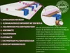 A diagram of a mattress with numbered layers and descriptive text. Voir les images du produit