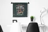 MuchoWow® Wandteppich Wandbehang Jahrgang - Skelett - Produktbild-Vorschau 3