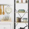 Relaxdays Standregal, hohes Bücherregal mit 6 Fächern, Produktbild-Vorschau 2