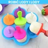 Silikonowe foremki do lodów Fleau - foremki do popsicle - Podgląd zdjęcia produktu 8