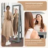 COSTWAY Armoire à bijoux, armoire à glace avec miroir Voir les images du produit 4