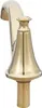 A close-up studio shot of a gold-colored faucet. Podgląd zdjęcia produktu