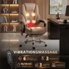 Sedia da ufficio Vinsetto con massaggio a vibrazione, sedia Anteprima dell’immagine prodotto 4
