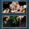 866PCS Orchidee Blumen Klemmbausteine Pflanzen Bausteine Produktbild-Vorschau 8