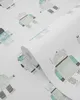 ESTAhome tapeta kreslená vintage hračka robot mátově zelená Náhled obrázku produktu 7