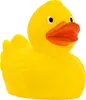 Ente gelb-orange - unifarbene Enten - Quietscheente - Produktbild-Vorschau 1