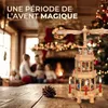 Kerstpiramide Hout 35x20x20cm Kaarsen 3 Etages Productafbeelding-voorbeeld 5