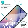 3x Schutzglas Panzerfolie Klar für Samsung Galaxy A54 5G Produktbild-Vorschau 2
