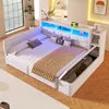Canapé-lit Fliek 140 x 190 cm avec pouf hydraulique, lit Voir les images du produit 4