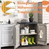 Gartenschrank Wetterfest Outdoor Kunststoff Schrank Produktbild-Vorschau 3