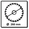 Makita B-67234 Efficut Sägeblatt 260x30 mm 60 Zähne Produktbild-Vorschau 4
