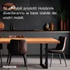 HOLZBRINK Gamba per tavolo in metallo Bianco | Gamba per Anteprima dell’immagine prodotto 4