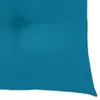 Gartenstühle mit Hellblauen Kissen 2 Stk. Massivholz Teak , Produktbild-Vorschau 9