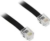 Goobay RJ12 Anschlußkabel 6m,sw,St/St 50322 Produktbild-Vorschau 1