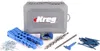 A Kreg jig kit is laid out on a white background, with the case open and components displayed. Produktbild-Vorschau