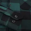 Camicia da uomo in flanella con cappuccio - Foderata, Anteprima dell’immagine prodotto 5