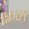 70cm Lettres lumineuses Bébé Anniversaire Fête Mariage Voir les images du produit 3