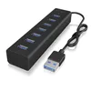 RaidSonic ICY BOX IB-HUB1700-U3 7 Port USB 3.0 Hub Produktbild-Vorschau 1