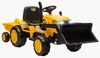 AIYAPLAY Kinder Elektro Bagger 12V mit Anhänger Schaufel Produktbild-Vorschau 1