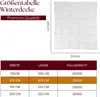 MAXIGA Winter Daunendecke 200x200, 80% Gänsedaunen & 20% Produktbild-Vorschau 6