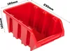 5 x Stapelboxen Werkstatt Garage Sichtlagerboxen botle Produktbild-Vorschau 3