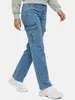 Jeans cargo da donna Tazzio, vestibilità regolare F143 Anteprima dell’immagine prodotto 5