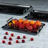 Kinghoff set di 3 vassoi da portata in acciaio KH4743 Anteprima dell’immagine prodotto 2
