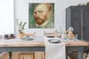 MuchoWow® Poster Selbstporträt - Vincent van Gogh 100x100 Produktbild-Vorschau 3
