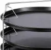 HI 4-tlg. Pizza-Backset Schwarz Produktbild-Vorschau 8