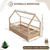 Letto a casetta Crazy Pine con cassetti 190x90 cm – Lettino Anteprima dell’immagine prodotto 3