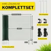 horizont Hundezaun 15 m x 90 cm, 9 Pfähle mit Doppelspitze, Produktbild-Vorschau 2