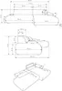 Masseno Ecksofa DELTA R-S mit Schlaffunktion L-Form, Sofa Produktbild-Vorschau 5