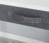 A close-up of a gray fabric handle attached to a desk. Anteprima dell’immagine prodotto