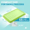 Eiswürfelform für 55 Eiswürfel mit Deckel Behälter Schaufel Produktbild-Vorschau 4