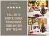 LS-LebenStil Deko Weihnachtsbaum 60cm Grün Rot geschmückt Produktbild-Vorschau 8