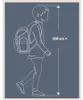 Ensemble de sac à dos scolaire Baagl pour garçons, 3 Voir les images du produit 9