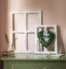 2 Dekofenster aus Holz im Shabby Look, weiß, Deko Produktbild-Vorschau 1