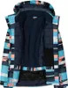 CMP KID G JACKET SNAPS HOOD dk.blau/gemustert 176 Produktbild-Vorschau 4