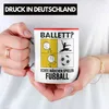 Trendation - Fußball Mädchen Tasse Sport Geschenk Frauen Produktbild-Vorschau 2