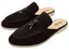 Herren Slipper Braun mit Tassel Detail - HOL70 - Produktbild-Vorschau 2
