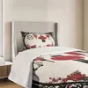 ABAKUHAUS Laterne Tagesdecke Set, Laternen Mit Japanen Produktbild-Vorschau 4