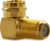 SAT F-Winkelstecker Winkel Adapter 90° Vergoldet 2x Produktbild-Vorschau 8