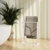 vidaXL Porte-serviettes blanc 48x24x78,5 cm fer Voir les images du produit 2