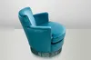 Casa Padrino Luxus Art Deco Lounge Sessel Blau - Luxury Produktbild-Vorschau 10