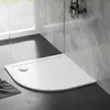 LuxeBath Duschwanne 90x90 cm Weiß mit Ablaufgarnitur, Produktbild-Vorschau 10
