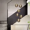 ZMH lampa wisząca stół jadalny 6 płomieni szary lampa Podgląd zdjęcia produktu 11